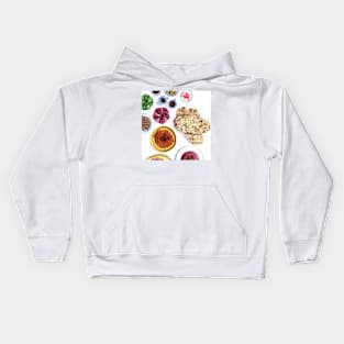 Lebanese Flatbreads and Dips illustration Kids Hoodie